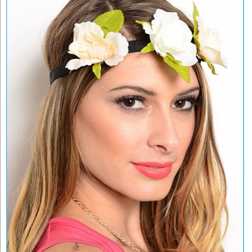 Floral headband